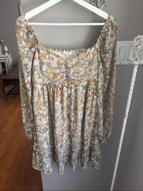 Promesa Floral Smocked Babydoll Dress